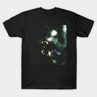 Man with big teeth, monster. Bizarre. T-Shirt